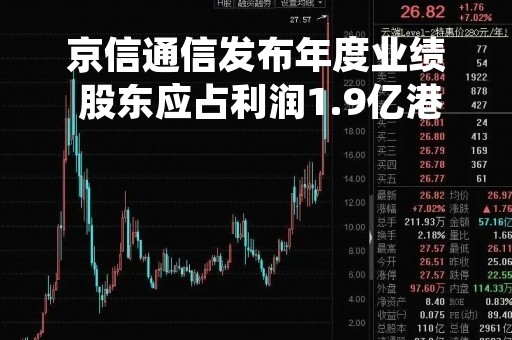 京信通信发布年度业绩 股东应占利润1.9亿港元同比扭亏为盈