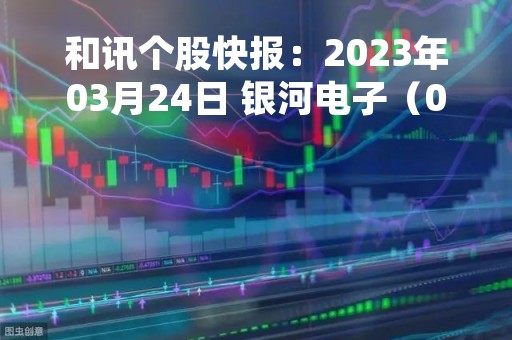 和讯个股快报：2023年03月24日 银河电子（002519）9:48分，股价快速拉升