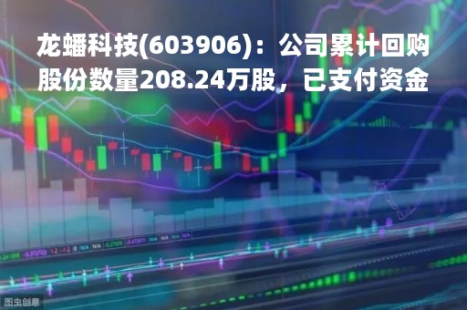 龙蟠科技(603906)：公司累计回购股份数量208.24万股，已支付资金总额约5026.62万元