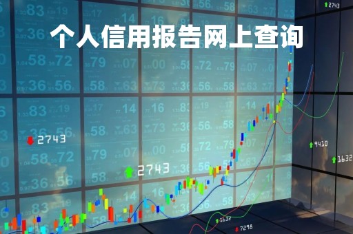 个人信用报告网上查询「个人信用查询」