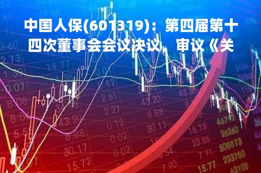 中国人保(601319)：第四届第十四次董事会会议决议，审议《关于2022年度财务决算相关报告的议案》等议案
