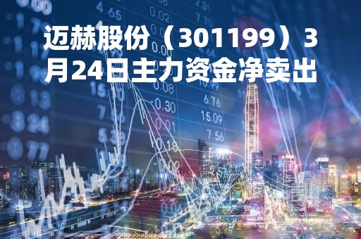 迈赫股份（301199）3月24日主力资金净卖出885.81万元
