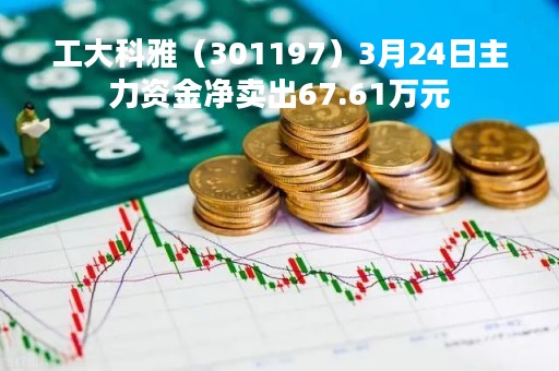 工大科雅（301197）3月24日主力资金净卖出67.61万元