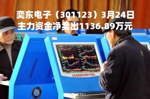 奕东电子（301123）3月24日主力资金净卖出1136.89万元