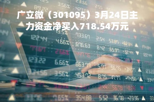 广立微（301095）3月24日主力资金净买入718.54万元