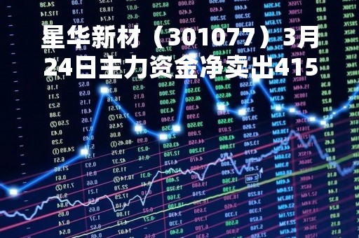 星华新材（301077）3月24日主力资金净卖出415.30万元