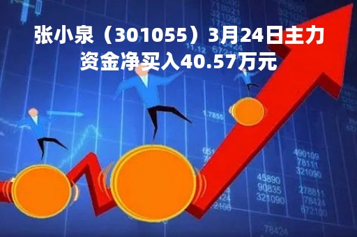 张小泉（301055）3月24日主力资金净买入40.57万元
