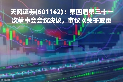 天风证券(601162)：第四届第三十一次董事会会议决议，审议《关于变更非公开发行公司债券发行方案的议案》等议案
