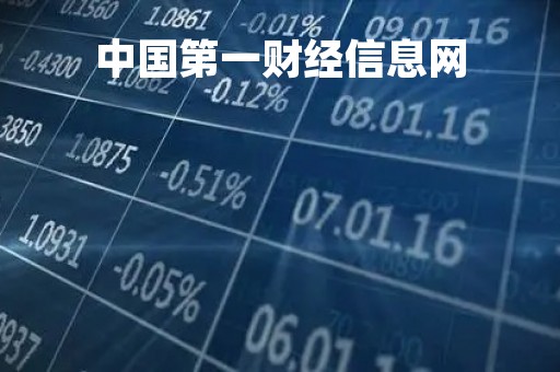 中国第一财经信息网「中国第一财经杂志」
