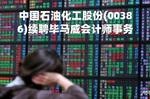 中国石油化工股份(00386)续聘毕马威会计师事务所