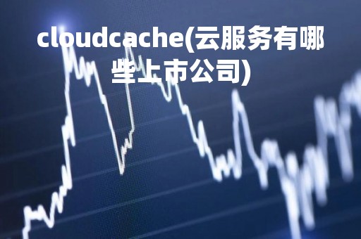 cloudcache(云服务有哪些上市公司)