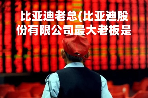 比亚迪老总(比亚迪股份有限公司最大老板是哪里人)