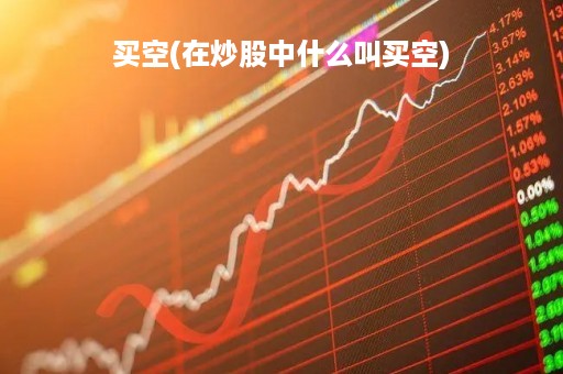 买空(在炒股中什么叫买空)