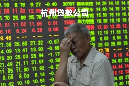 杭州贷款公司