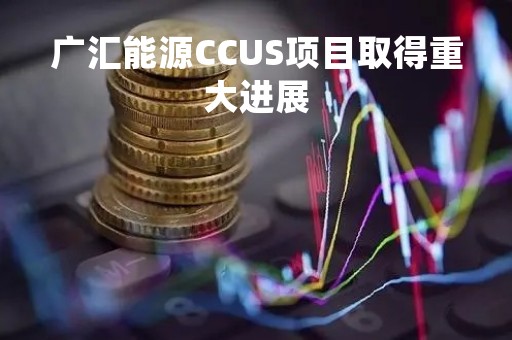 广汇能源CCUS项目取得重大进展