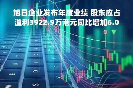 旭日企业发布年度业绩 股东应占溢利3922.9万港元同比增加6.04%