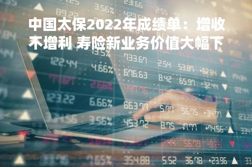 中国太保2022年成绩单：增收不增利 寿险新业务价值大幅下滑31%
