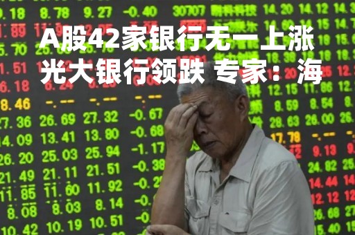 A股42家银行无一上涨 光大银行领跌 专家：海外因素扰动 国内银行股估值修复行情仍偏乐观