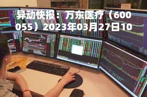 异动快报：万东医疗（600055）2023年03月27日10时06分触及涨停板