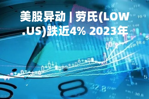 美股异动 | 劳氏(LOW.US)跌近4% 2023年业绩指引逊预期