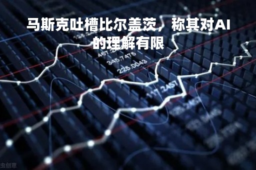 马斯克吐槽比尔盖茨，称其对AI的理解有限