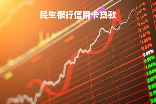 民生银行信用卡贷款