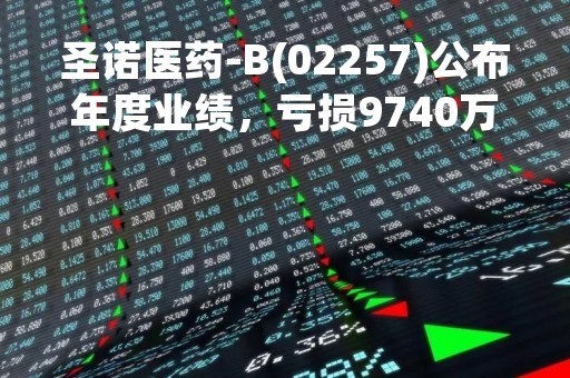 圣诺医药-B(02257)公布年度业绩，亏损9740万美元 同比减少55%