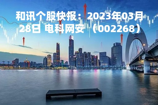 和讯个股快报：2023年03月28日 电科网安 （002268），该股突破长期盘整