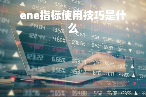 ene指标使用技巧是什么