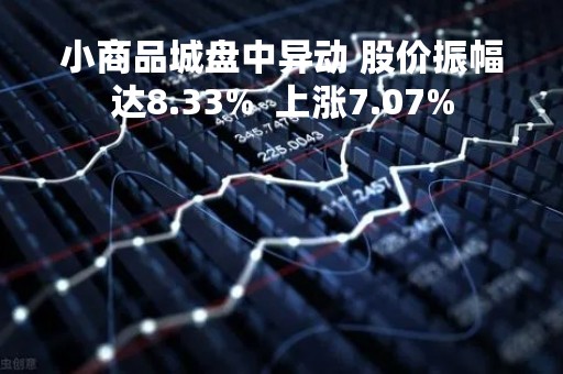 小商品城盘中异动 股价振幅达8.33%  上涨7.07%