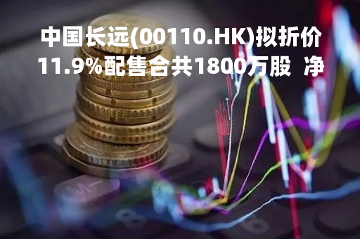 中国长远(00110.HK)拟折价11.9%配售合共1800万股  净筹约460万港元