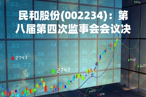 民和股份(002234)：第八届第四次监事会会议决议，审议2022年度监事会工作报告等议案