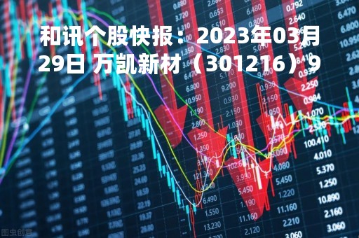 和讯个股快报：2023年03月29日 万凯新材（301216）9:57分，股价快速拉升