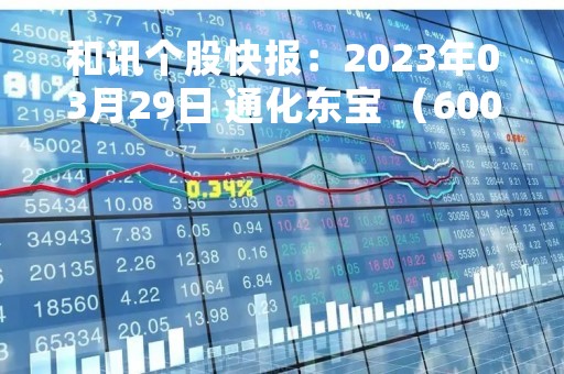 和讯个股快报：2023年03月29日 通化东宝 （600867），该股突破长期盘整