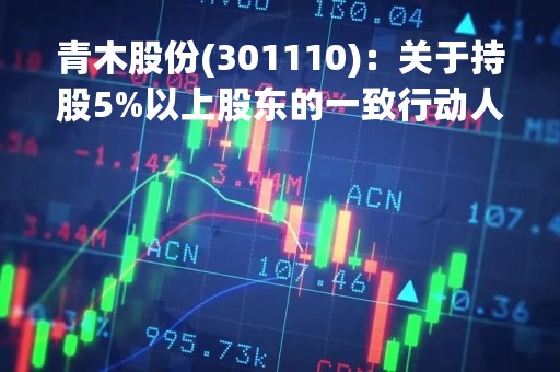 青木股份(301110)：关于持股5%以上股东的一致行动人减持计划的预披露公告
