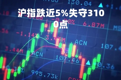 沪指跌近5%失守3100点「沪指跌近5%失守3100点丶」