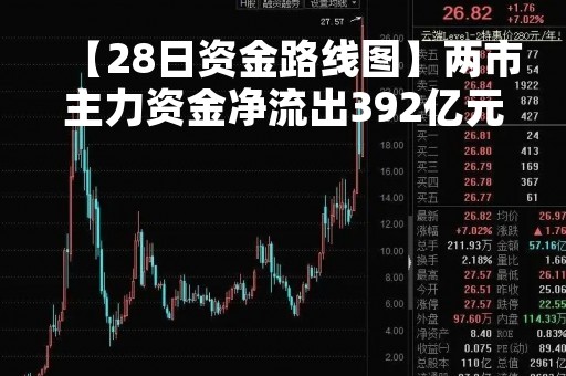 【28日资金路线图】两市主力资金净流出392亿元 食品饮料等行业实现净流入