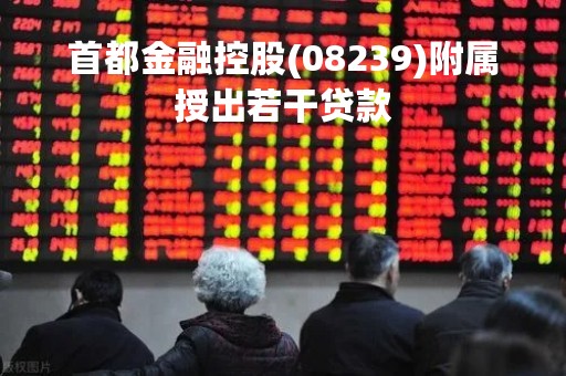 首都金融控股(08239)附属授出若干贷款