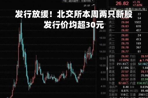 发行放缓！北交所本周两只新股发行价均超30元
