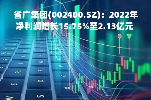 省广集团(002400.SZ)：2022年净利润增长15.75%至2.13亿元 拟10派0.4元