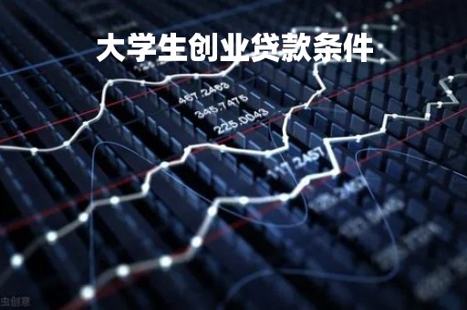 大学生创业贷款条件
