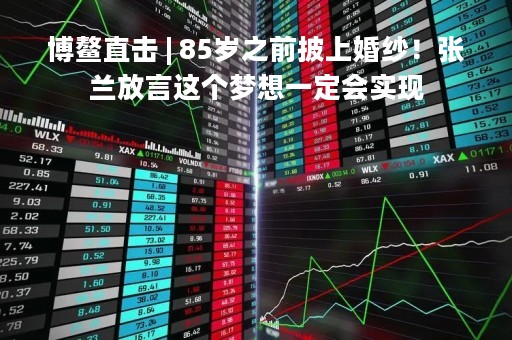 博鳌直击 | 85岁之前披上婚纱！张兰放言这个梦想一定会实现