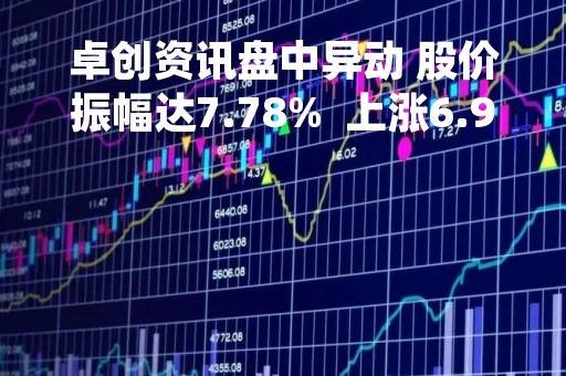 卓创资讯盘中异动 股价振幅达7.78%  上涨6.94%