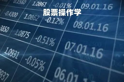 股票操作学