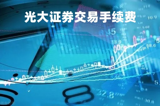 光大证券交易手续费「光大证券交易手续费是万几」