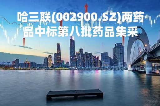 哈三联(002900.SZ)两药品中标第八批药品集采