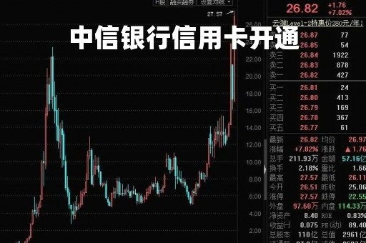 中信银行信用卡开通