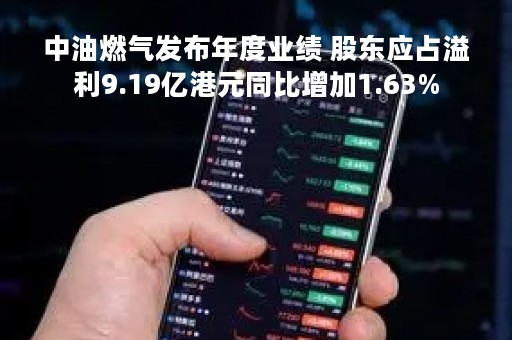 中油燃气发布年度业绩 股东应占溢利9.19亿港元同比增加1.63%
