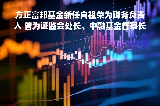 方正富邦基金新任向祖荣为财务负责人 曾为证监会处长、中融基金督察长