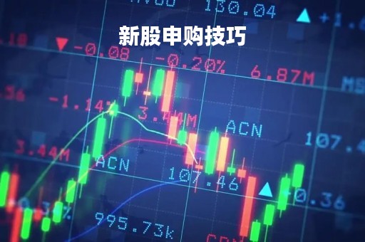 新股申购技巧「新股申购中签技巧」